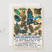 Bug Insect Verjaardag Uitnodiging (Voorkant)