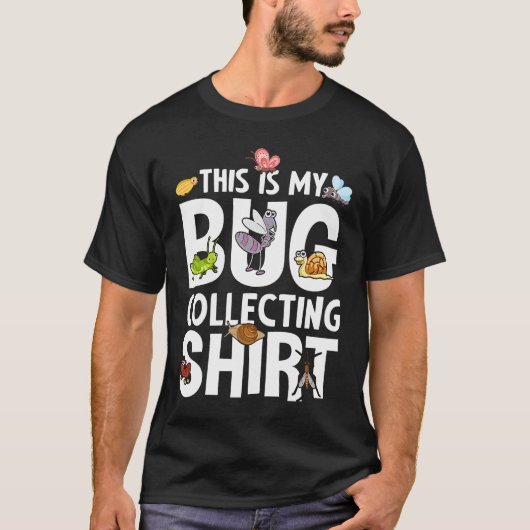 Bug Insect Wetenschap Dit is mijn Bug-verzameloutf T-shirt (Voorkant)
