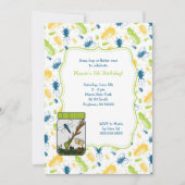 Bug Jar Birthday Party nodigt mensen uit met insec Kaart (Voorkant)