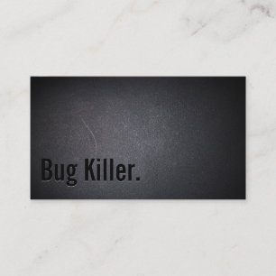 Bug Killer Pest Control Elegant Black Visitekaartje