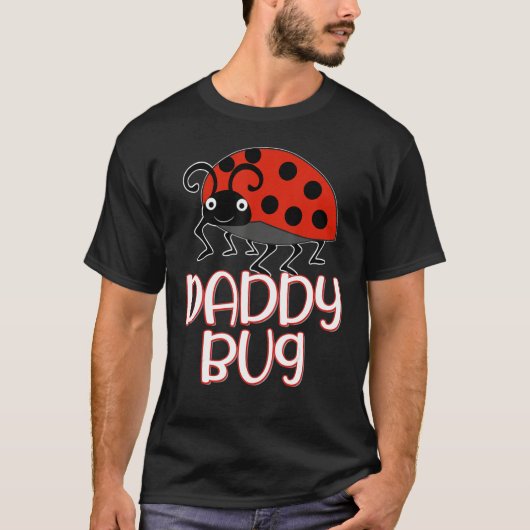 Bug Ladybug Beetle Insect Lovers Cute Graphic Funn T-shirt (Voorkant)