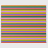 Bug Life Nature Stripe BOS Cadeaupapier (Vlak)