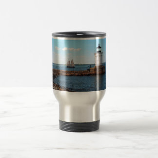 Bug Light Lighthouder Portland Maine Travel Mug Reisbeker