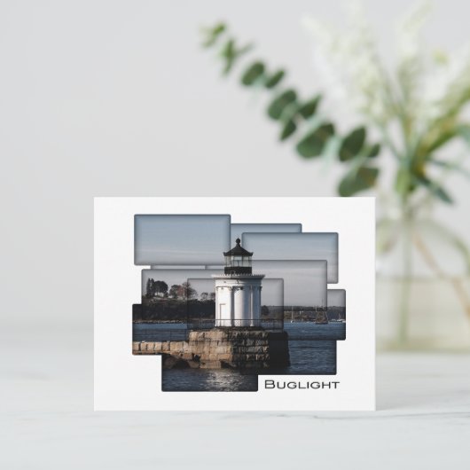 Bug Light Painting Briefkaart (Staand voorkant)