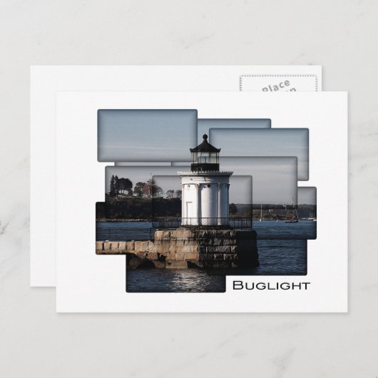 Bug Light Painting Briefkaart (Voorkant / Achterkant)