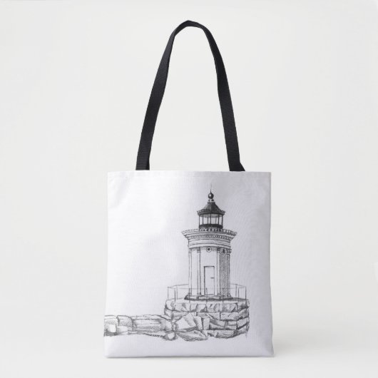 Bug Light-schets Tote Bag (Voorkant)