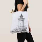 Bug Light-schets Tote Bag (Dichtbij)