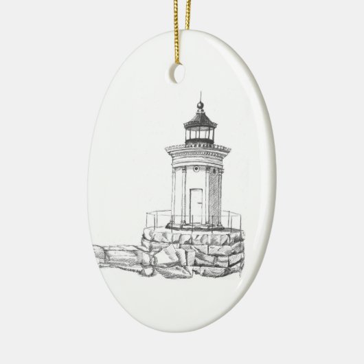 Bug Light Sketch Keramisch Ornament (Links)