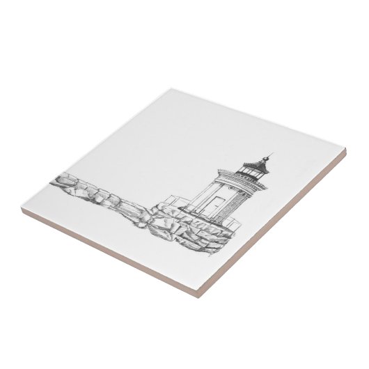 Bug Light Sketch Tegeltje (Zijkant)