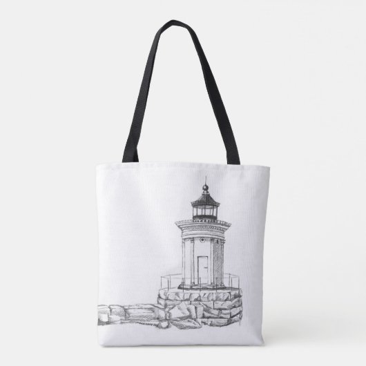 Bug Light Sketch Tote Bag (Achterkant)