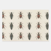 Bug Lover Insect Patroon Alle keren Inpakpapier Vel (Voorkant 3)