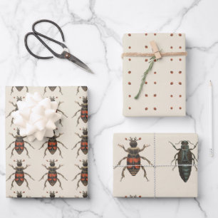 Bug Lover Insect Patroon Alle keren Inpakpapier Vel