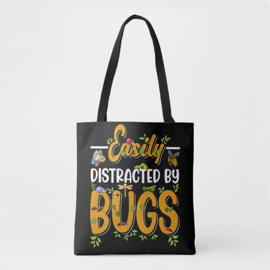 Bug Lover Insects Boys Girls Tote Bag (Voorkant)