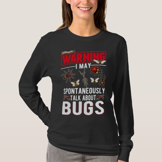 Bug Lover Insects Entomoloog Funny Science T-shirt (Voorkant)