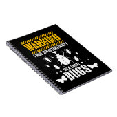 Bug Lover Insects Funny Entomologist Notitieboek (Rechterzijde)
