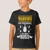 Bug Lover Insects Funny Entomologist T-shirt (Voorkant)