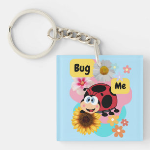 Bug me: lieveheersbeestje sleutelhanger