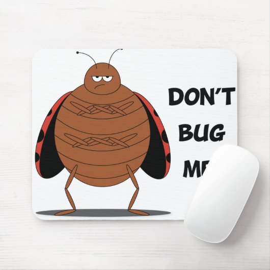 Bug me niet Mousepad Muismat (Met muis)