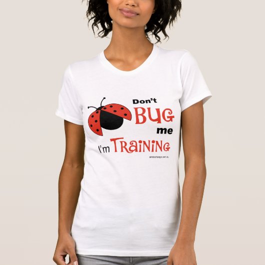 Bug me niet zangerik t-shirt (Voorkant)