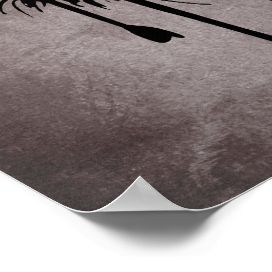 Bug  met boze ventilator poster (Hoek)