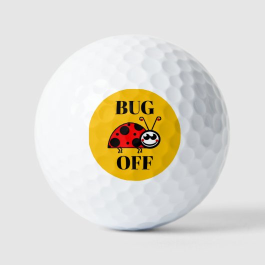 Bug Off Golfballen (Voorkant)