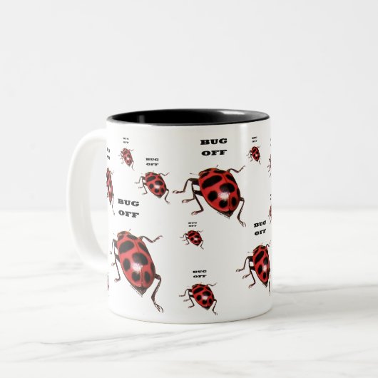 BUG OFF Mok (Voorkant links)