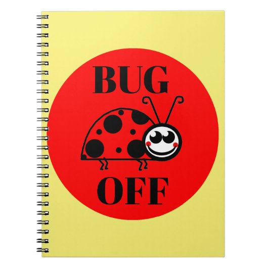 Bug Off Notitieboek (Voorkant)