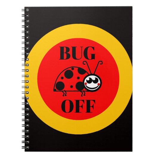 Bug Off Notitieboek (Voorkant)