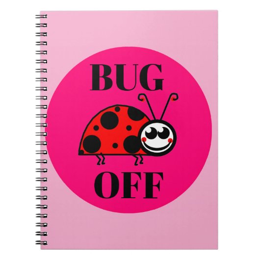 Bug Off Notitieboek (Voorkant)