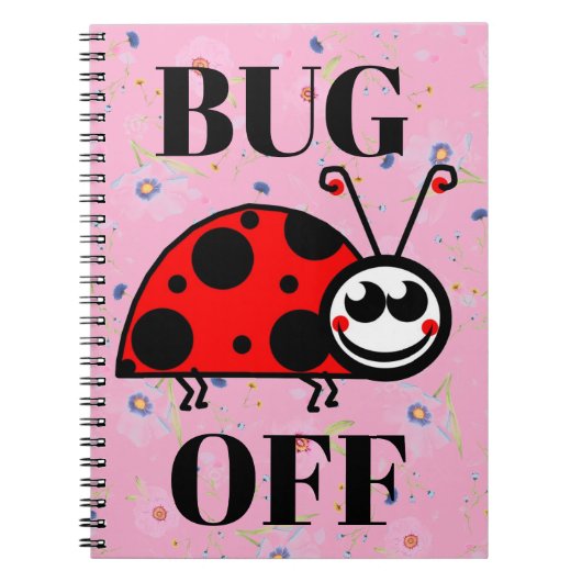 Bug Off Notitieboek (Voorkant)