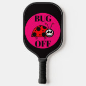 Bug Off Pickleball Paddle (Achterkant)