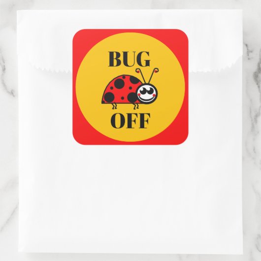Bug Off Sticker (Tas)