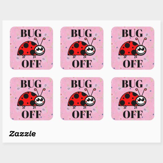 Bug Off Sticker (Vel)