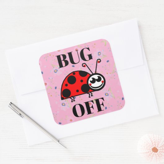 Bug Off Sticker (Envelop)