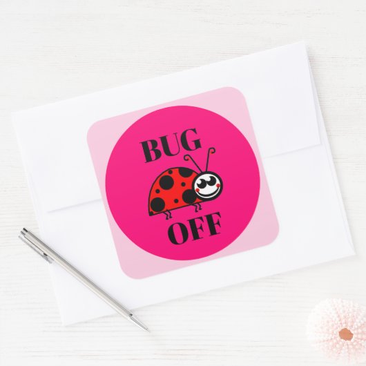Bug Off Sticker (Envelop)