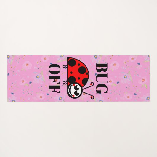 Bug Off Yogamat (Achterkant (horizontaal))
