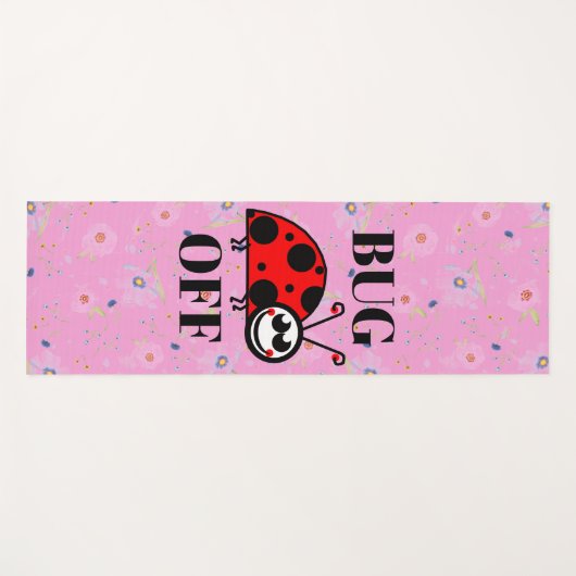 Bug Off Yogamat (Voorkant (horizontaal))