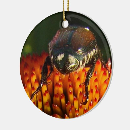 Bug op ventilator keramisch ornament (Links)