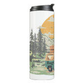 Bug-Out Boss Camper Van Adventure in de bergen Thermosbeker (Gedraaid links)