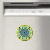 "BUG OUT" MANDALA MAGNEET (Insitu (Vaatwasser))