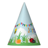 Bug Party Birthday Cute Colorful Feesthoedjes (Links)