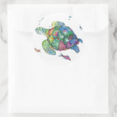 bug ronde sticker (Tas)