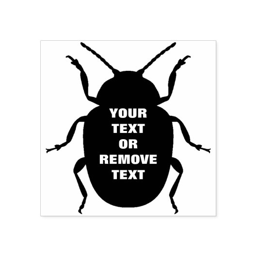 Bug Rubberstempel (Afrduk)