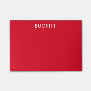 Bug! Sticky Notes
