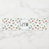 Bug Thaise Partij H2O Waterfles Etiket (Enkel label)