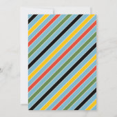 Bug Thema Verjaardagsfeestje Aangepast Kaart (Achterkant)