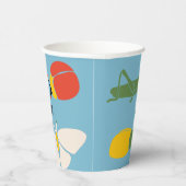 Bug Theme Party Gepersonaliseerd Papieren Bekers (Rechts)