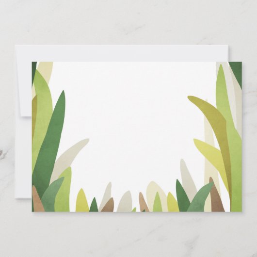 Bug Verjaardag Uitnodiging Insect Bugs Boy Bugging (Achterkant)