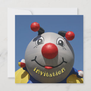 bug-verjaardagsuitnodiging kaart