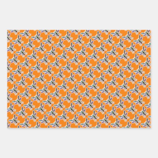 Bug Vrienden Verpakking Papier Platte Blad Set van Inpakpapier Vel (Voorkant 2)